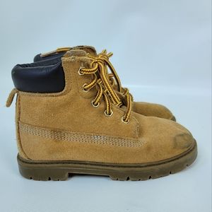 Stride Rite Skid Resistant Non Marking Suede Leather Boots